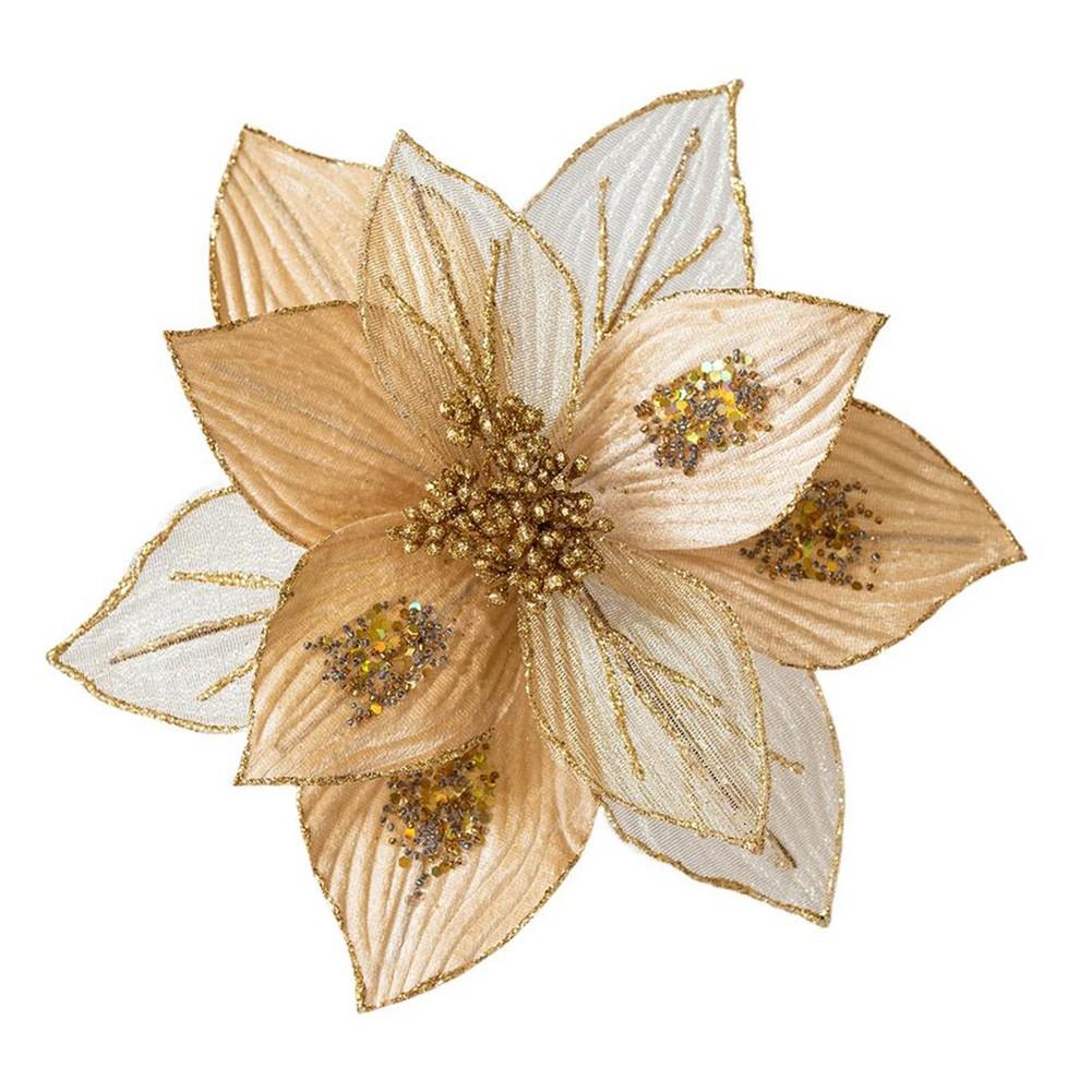 Легкое нанесение Дизайн Рождественские украшения Блестки Пайетки Цветы