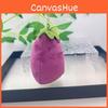 Adorable Plush Vegetable Doll Keychain Soft Pp Cotton Cute Eggplant Pendant Gift
