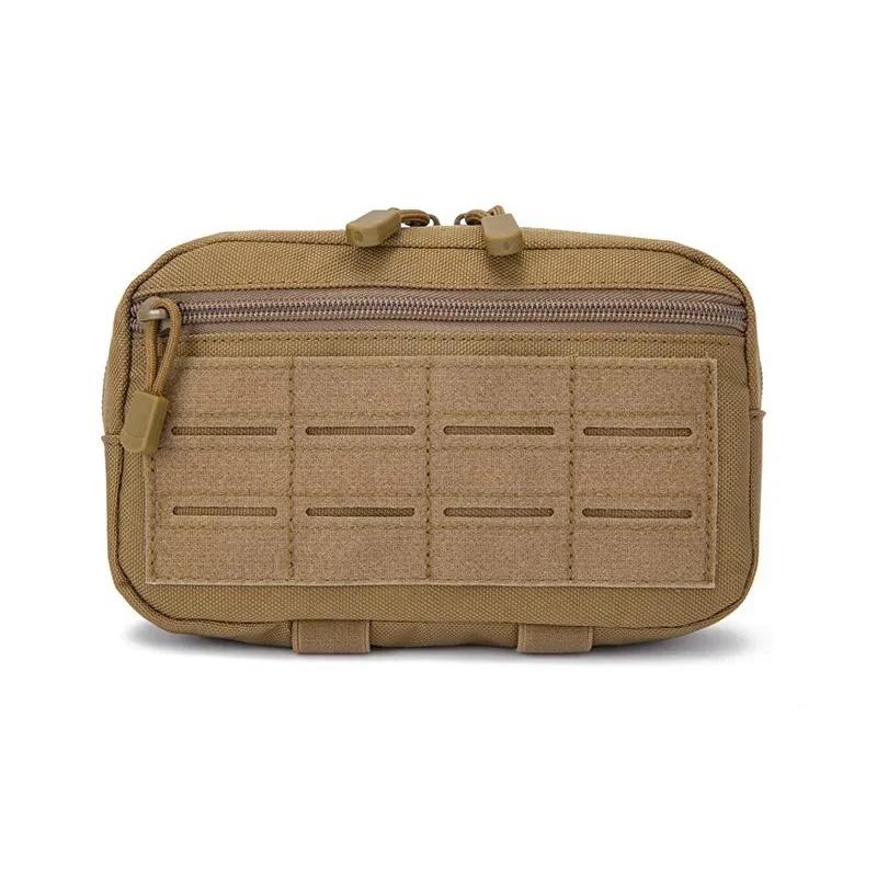 Tactical 1000D Laser Cut Molle Pouche Compact Water-Resistant Utility Admin Bag for Backpack Vest Duty Belt Hunting accessory
