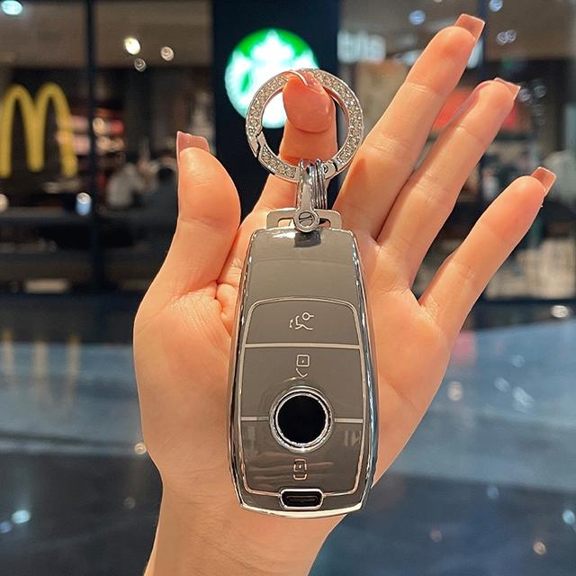 Брелок для ключей от машины, чехол для Mercedes Benz Maybach S580 ABCM-CLA-CLS-EG-GLB-GLE-R-SL Class AMG EQC GLA W213 GLC200 GT43