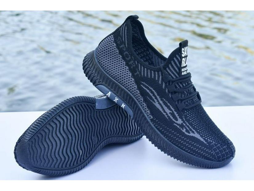 Весенние дышащие мужские прогулочные кроссовки Old Beijing Mesh для людей среднего и пожилого возраста