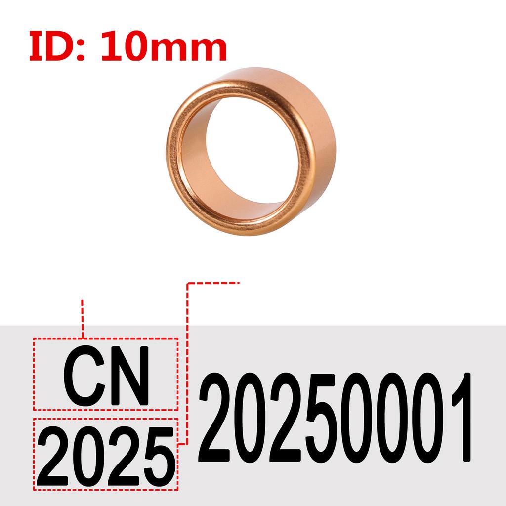 Алюминиевое кольцо для голубиной лапки с настраиваемым внутренним диаметром 8 мм/10 мм. Печать «Код страны + Год + Серийный номер». Кольцо для лапки птицы 30 шт.