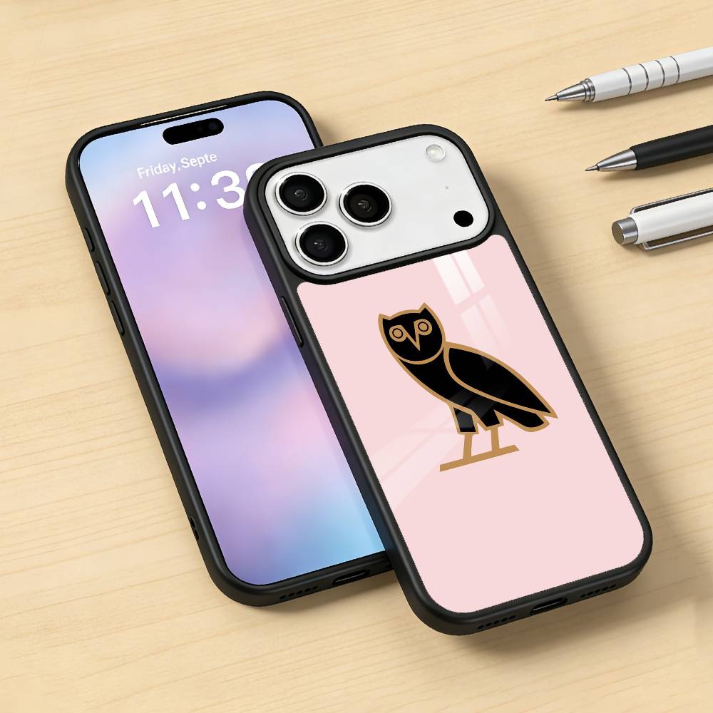 Drake O-OvO O-OWL Phone Case For iPhone 17,16,15,14,13,12,Pro,Max For Magsafe Magnetic Wireless Charging