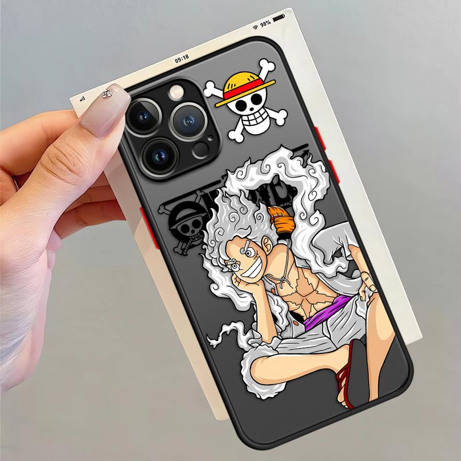 Крутой чехол One Piece Luffy для iPhone 17 Pro Max 16 Plus XS XR 14 12 15 Air 7 8 SE 11 13 Mini Funda Задняя крышка телефона