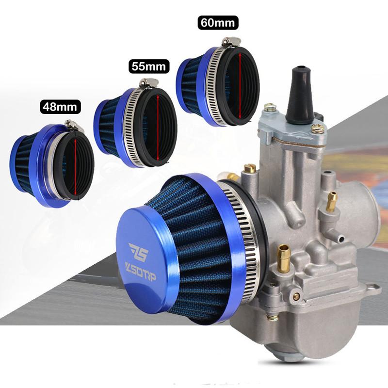 Универсальный мотоцикл 48/55/60 мм воздушный фильтр карбюратор воздушный фильтр скорость стеки
