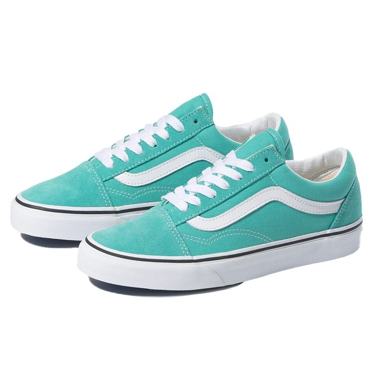 Vans Old Skool Waterfall Unisex Sneakers Green True-White VN0A3WKTXVV