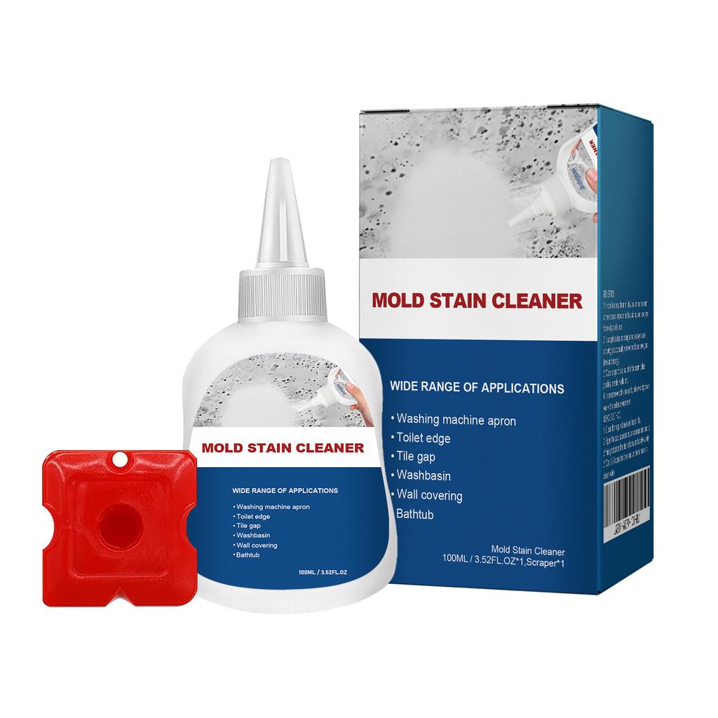 Mold Removal Gel, Household Mold Removal Gel, Kitchen Refrigerator Washing Machine Rubber Ring Mold Removal Mold Cleaner 100ml