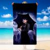 Quick Dry Beach Towel Wednesday Pattern, Lightweight Absorbent Towel for Pool Beach Vacation Use