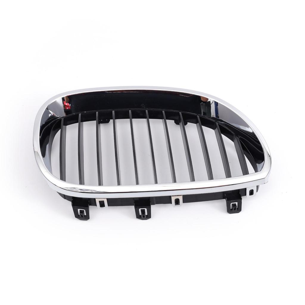 Half Chrome-Plated Front Grille for BMW Models 51137065701, 51137065702