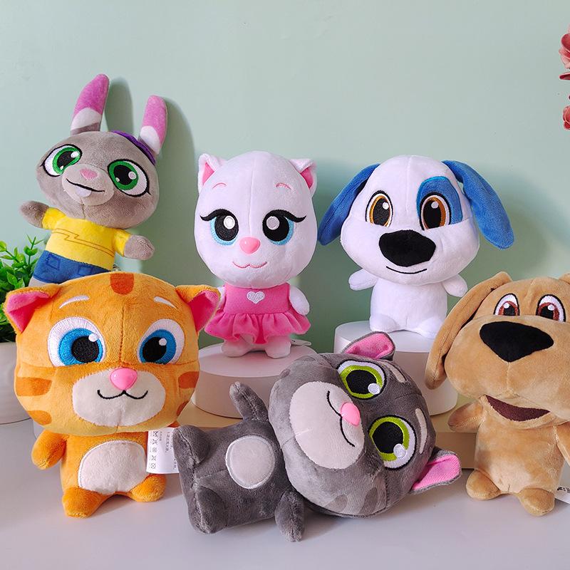15 см Говорящий кот Том TalkingTom Grab кукла плюшевая игрушка кукла