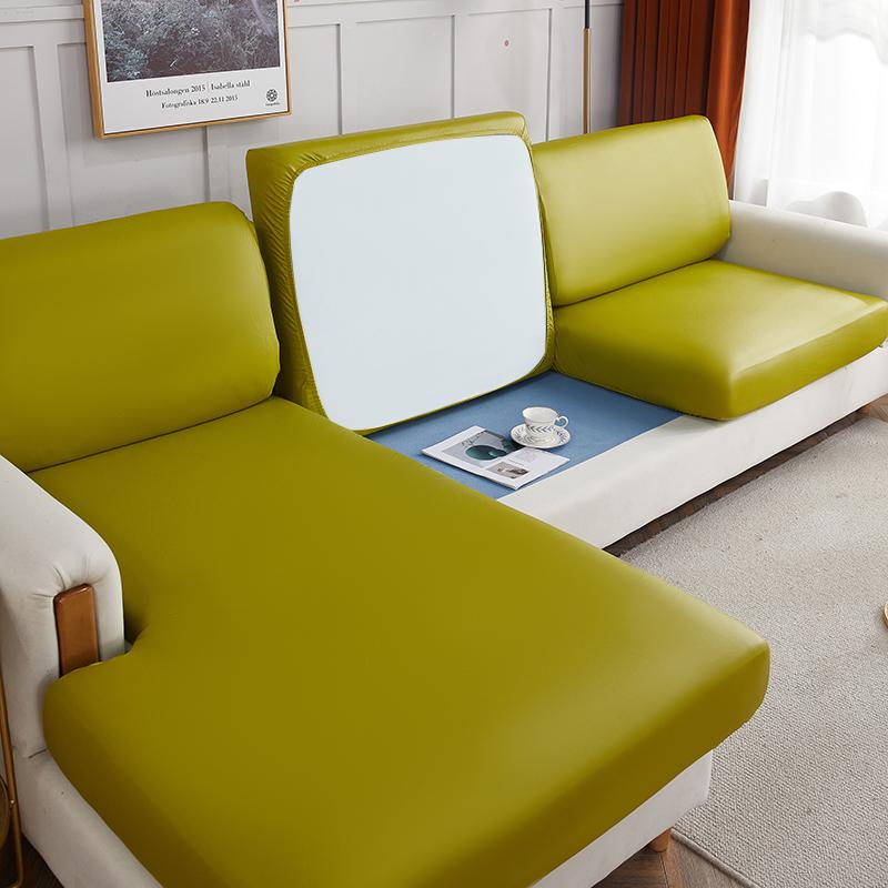Водонепроницаемые эластичные чехлы на сиденье дивана из полиуретана, чехол-накидка для защиты мебели на диван-двухместный, диван, для замены сиденья, для гостиной