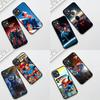 Soft Phone Cover for Apple iPhone 17 16 14 15 Pro Max Plus 15+ 16E XR ProMax Air Case S-Supermans DC Movie Super man Casing