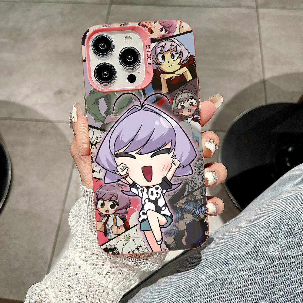 Anime Najimi Osana Mobile Phone Case for iPhone 17 16 15 14 13 12 11 X XR XS 8 7 Air Pro Max Plus Translucent Pink Cover