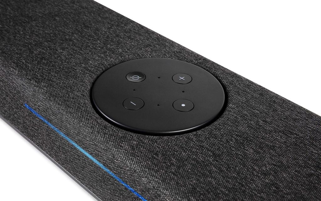 Polk Audio Soundbar REACT с Amazon Alexa Gray Сертифицированное устройство REACT A для людей —