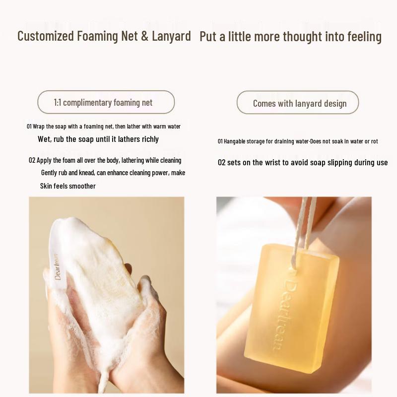 Dear lrean Suriname Lemon Scented Essential Oil Soap
