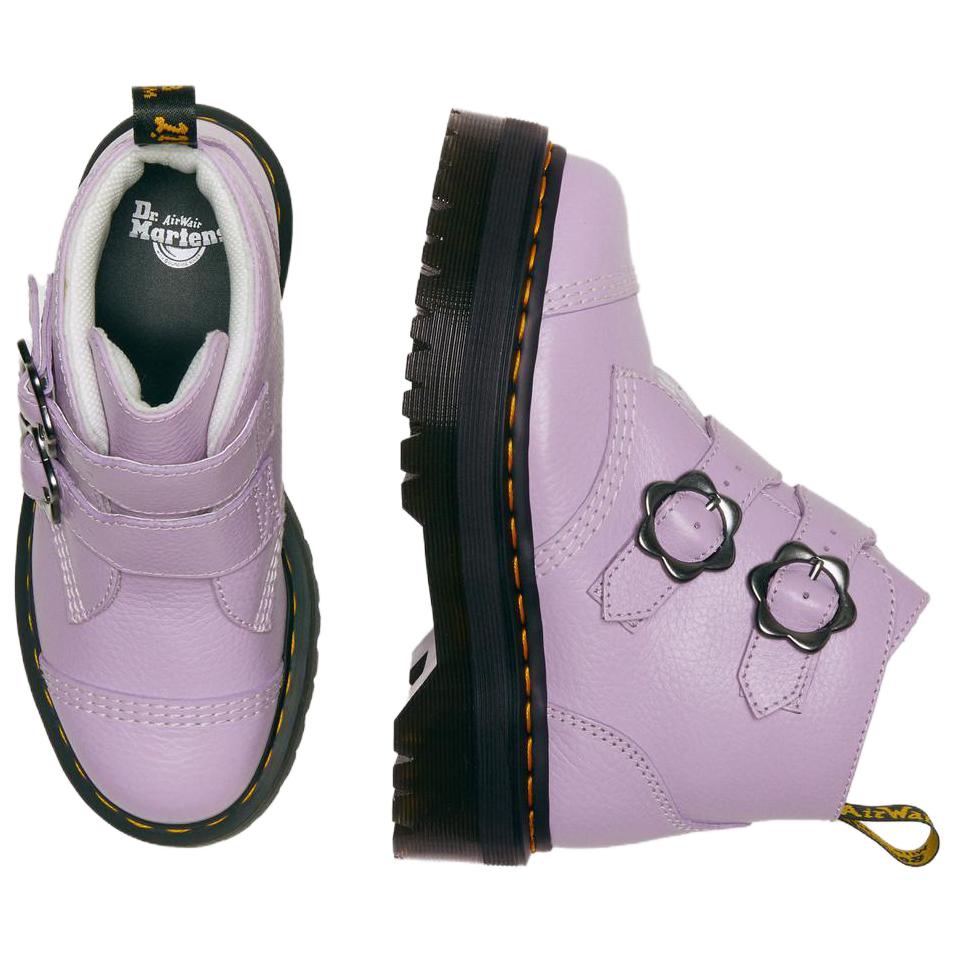 Dr. Martens Fashionable Comfortable Short Martin Boots 4.7cm Women Boots Purple 30804308