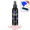 Car Headlight Polishing Agent Scratch Remover Oil Film Repair Fluid Renewal Polish and Maintenance Liquid Kit Auto Accessories