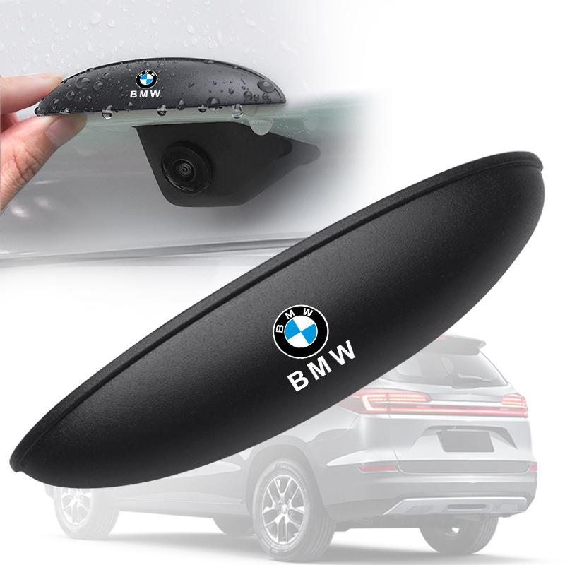 pzkem4 Car Reversing Mirror Camera Rain Shade Cover Rainproof Shield For BMW 1 3 5 7 Series X1 X3 X4 X5 F15 F20 F30 F25 M3 M4 E39 E30