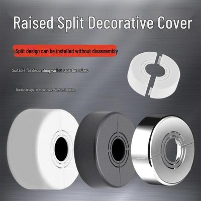 Декоративная крышка для душевой лейки раздельного типа, не мнущаяся, с задней корзиной