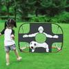 Foldable Children's Soccer Goal: Portable, Quick-Open, Outdoor Sports Toy for Parent-Child Games