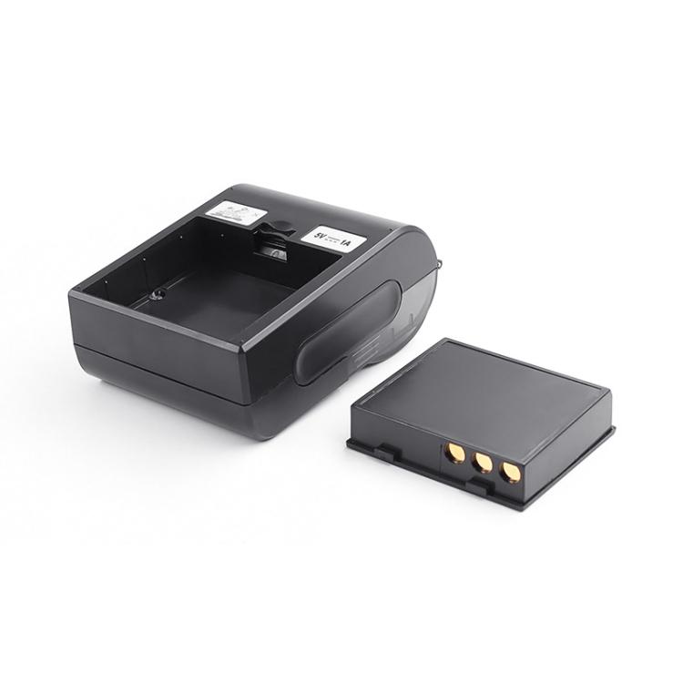 58HB6 Portable Bluetooth Thermal Printer Label Takeaway Receipt Machine, Supports Multi-Language & Symbol/Picture Printing, Model: EU Plug (Spanish )