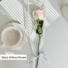 50pcs Ins Style Single Rose Sleeves Transparent Floral Material Packaging  Graduation Season