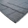 Tapis salon aspect jute gris 190x290