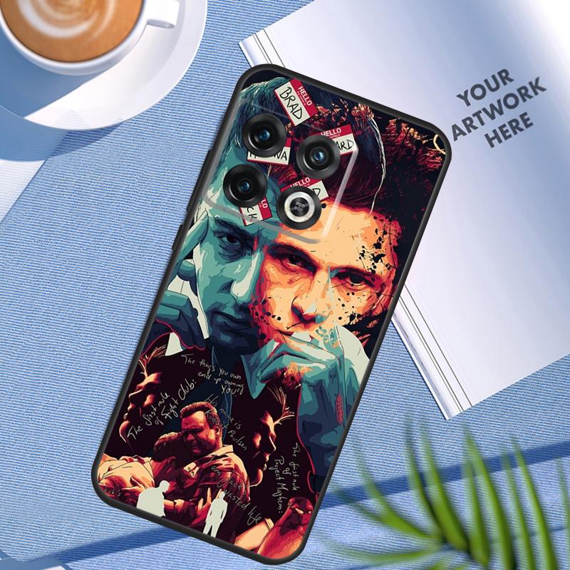 Чехол Fight Club с Джеком и Марлой для OnePlus 12R 10T 10R 9R 8T 12 11 9 10 Pro Nord CE 3 Lite 2 2T CE4 N10 N20 N30