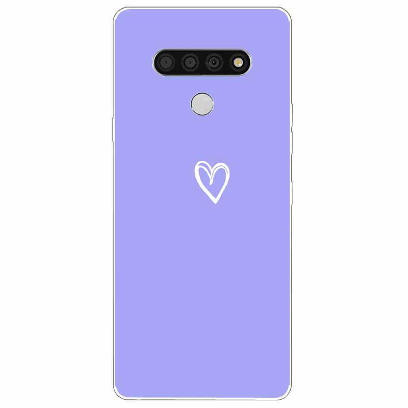 Мягкий чехол с принтом для LG K51 K61 V50 V60 Thinq, милый силиконовый чехол-котик для LG K61 V50 Thinq, чехлы K 61, противоударная оболочка-сумка