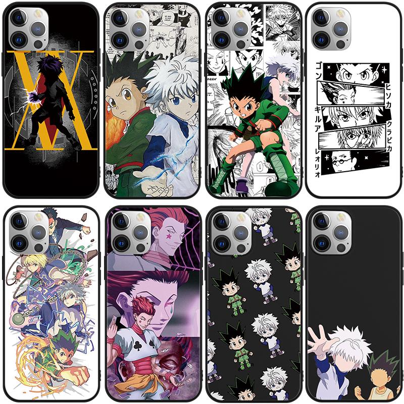 Чехол для телефона Anime Hunter x Hunters для iPhone 13 12 Mini 14 11 Pro X XR XS Max SE 2020 2022 7 8 5 6 6S Plus силиконовый матовый бампер