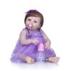 NPK 55см Reborn Baby Toddler Girl Princess Doll Реалистичная очень мягкая силиконовая кукла для всего тела, игрушка для ванны