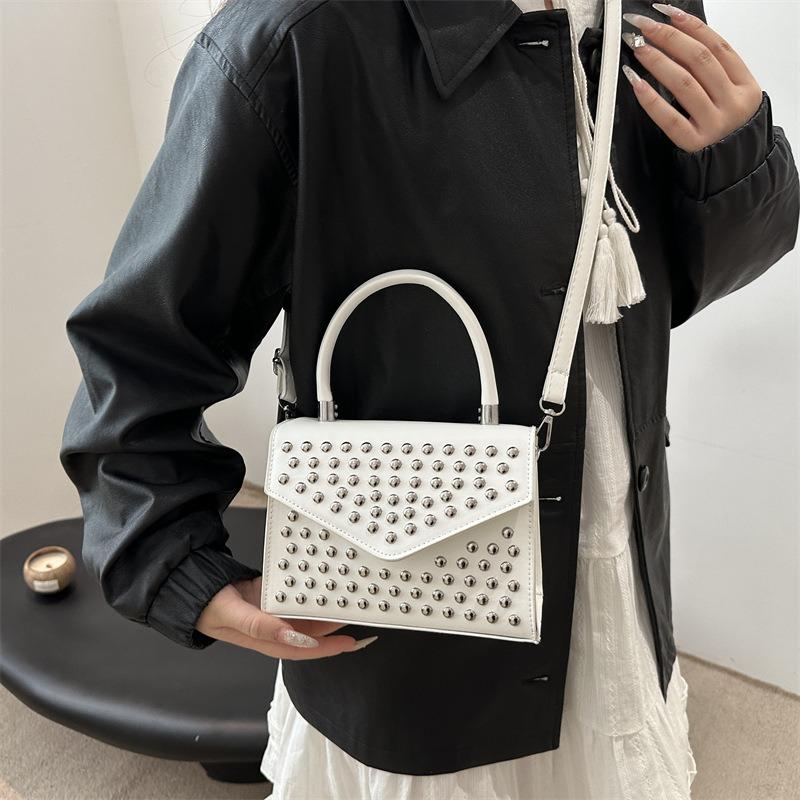 Новый клатч с заклепками, универсальная вечерняя сумка, модный клатч для вечеринок высокого класса