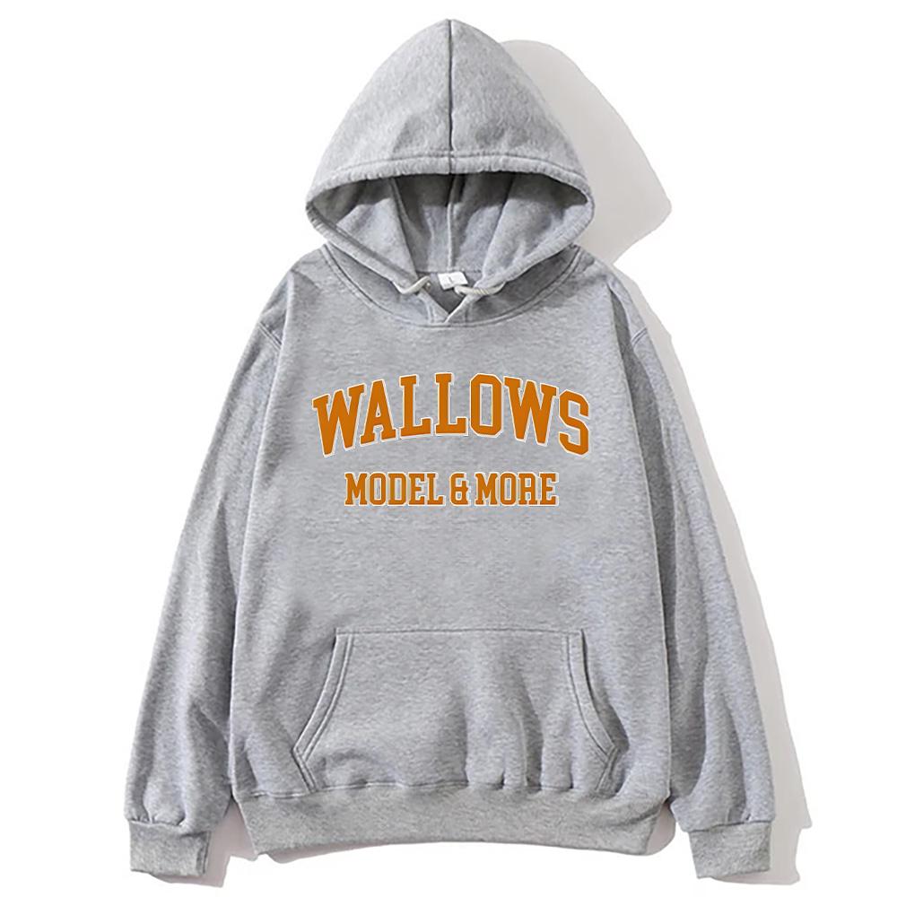 Wallows Модель и другие толстовки Музыкальный альбом Свитшоты Унисекс Пуловер с длинным рукавом Уличная одежда Женская Мужская Свободная одежда