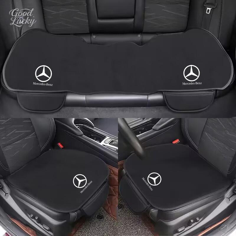 YDC4 Car Front Rear Seat Cover Anti-Slip Breathable Protection Cushion For Mercedes Benz AMG W203 W206 W220 W205 W211 W212 W201 W210