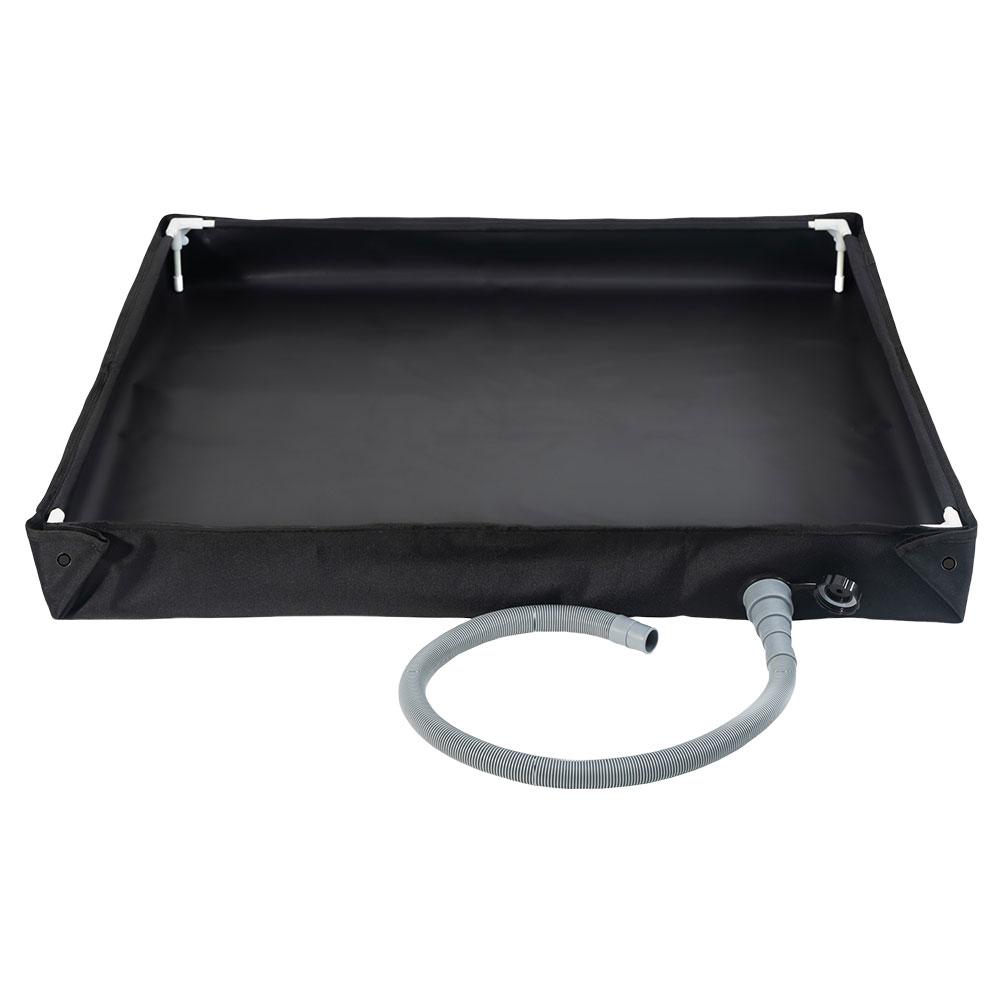 Camping Shower Base with Drain Hose Camping Shower Tent Floor Base Outdoor Tent Shower Tray for RV Outdoor Camping Shower