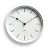 Lemnos Настенные часы Радиочасы Аналоговые RIKI STEEL CLOCK Белые WH Lemnos WR08-24