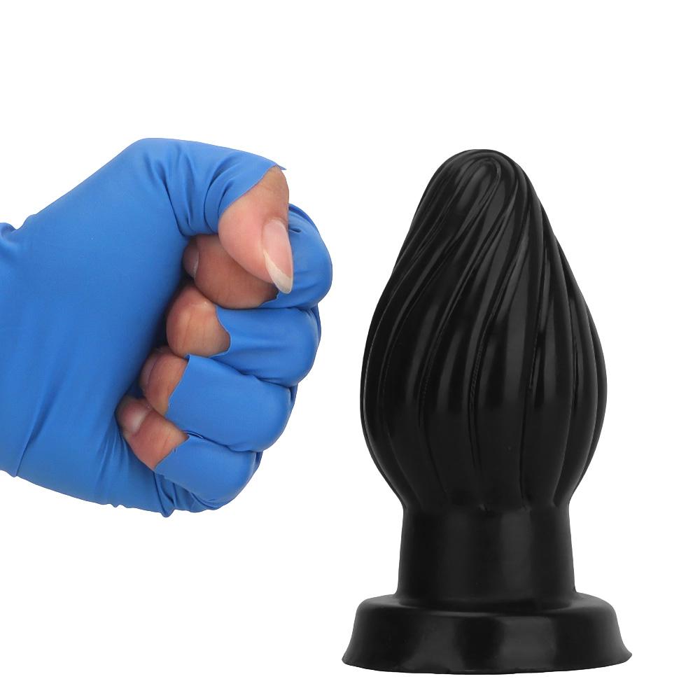 Большая силиконовая анальная пробка дилататор растягивающая секс-игрушка для пар взрослых 18+ фистинг большой член дилдо