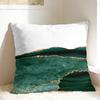 Green And Gold Line Pattern Pillow Case Print Pillow Cover For Sofa Home Decor Vintage Pillowcases