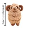 25/35cm Baby Goat Plush Doll PP Cotton Baby Goat Keychain Sheep Plush Toys  Valentine's Day Gifts