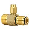 7106264 Pressure Washer Outlet Valve Fit for C30 C31 C32 Series Pressure Water Pump Brass High Pressure Washer Outlet
