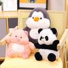 Penguin Pig Panda Plush Toys Sleep Companions Dolls Kids Animal Birthday Gifts