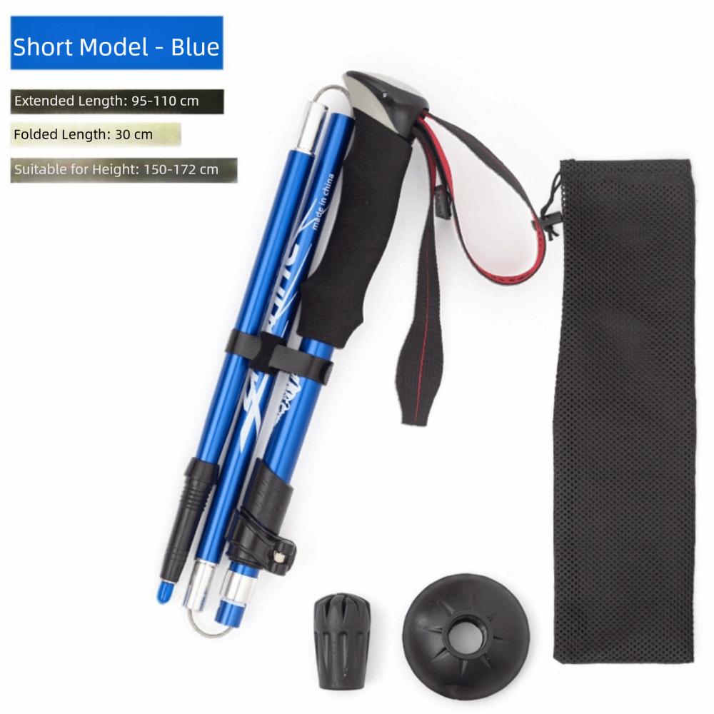 Алюминиевая палка для кросс-кантри, трость для брода из ЭВА, удобная рукоятка, уличные треккинговые палки, альпинизм