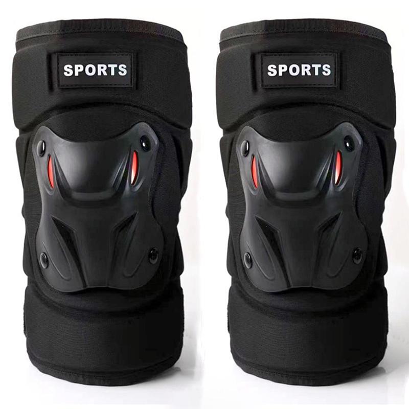 Мотоциклетная защита для мужчин, наколенники, защита от падений, внедорожная дышащая защитная экипировка, ветрозащитный гоночный комплект наколенников