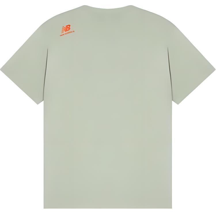 New Balance Футболка мужская светло-зеленая AMT22362-DRA