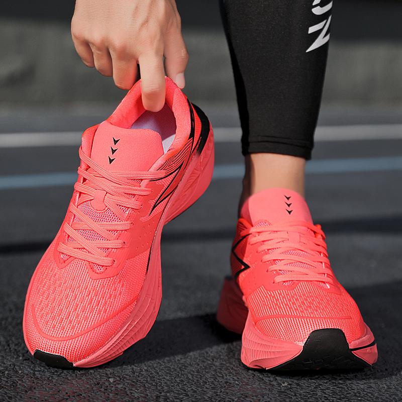 Большой размер 45 Carbon Plate Marathon Shoes Men Casual Sneakers Удобные легкие спортивные кроссовки для бега унисекс для тенниса и ходьбы