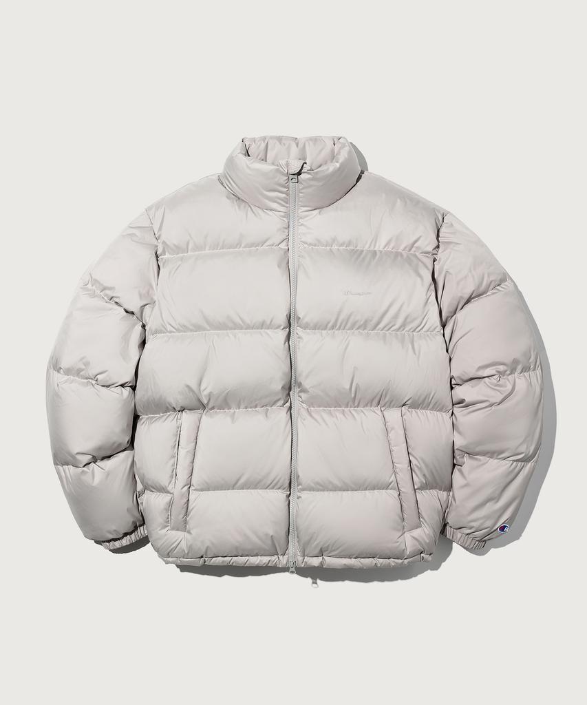 CHAMPION 2-Way Puffer Down Jacket Light Grey