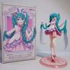 Anime Figure Miku Pink Cherry Action Figurine Pvc Statue Collection Model Toys Gifts