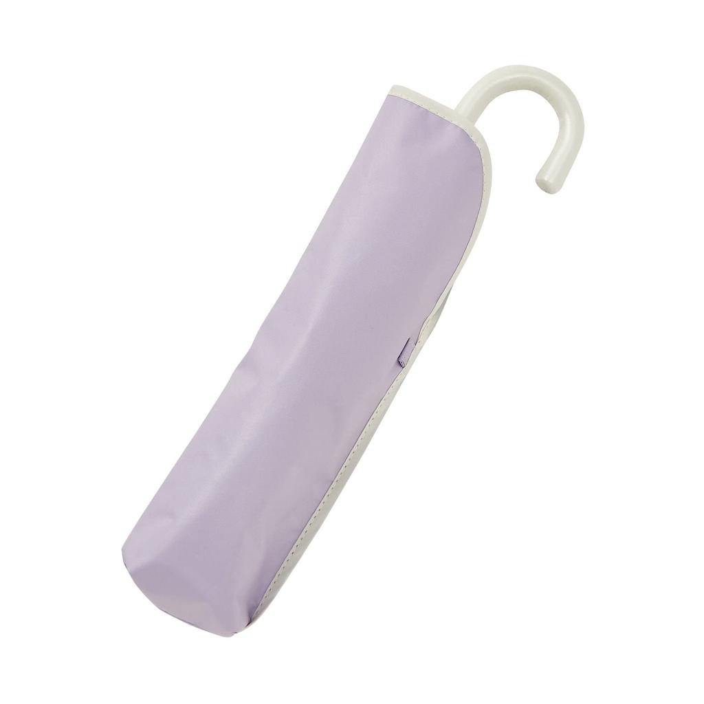 Francfranc Francfranc Двухцветный зонт-автомат 47см Фиолетовый подходит как для солнечной, так и для дождливой погоды (В течение нескольких дней)