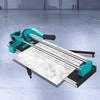 600mm Manual Flatbed Tile Cutter with Ball Bearings for Porcelain and Ceramic Wall and Floor Tile, Professional Precision Cutting for Porcelain and Ce