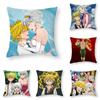 Hot Anime The Seven Deadly Sins Pillow Case 3D Print Polyester Fiber 40*40cm Home Sofa Throw Decoration Festival Gift
